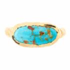 Logan Hollowell - Bisbee Single Turquoise Ring
