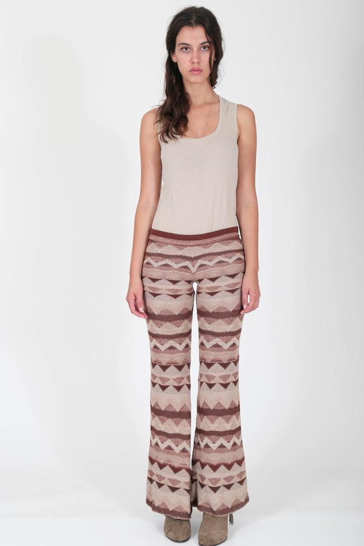 Goddis - Dallas Knit Pant In Arrowhead