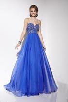 Studio 17 - 12569 Beaded Chiffon A-line Dress