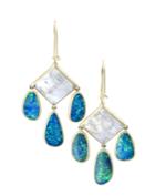 Nina Nguyen Jewelry - Aztec 14k Gold Earrings
