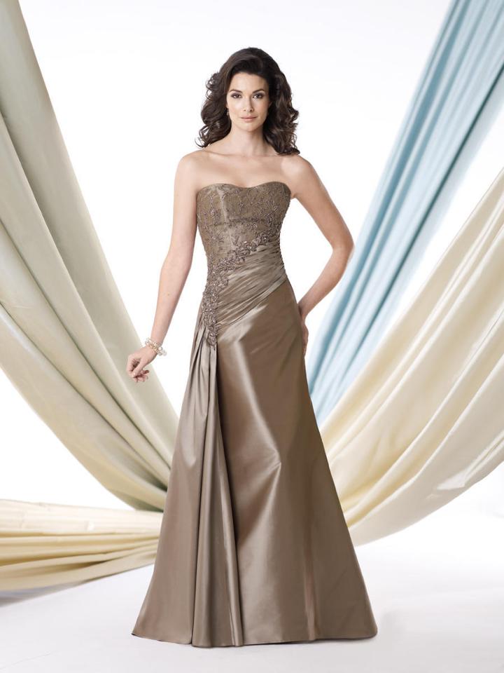 Boutique By Mon Cheri - 213990 Long Dress In Bronze