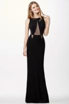 Jovani - Jvn36880 Sleeveless Illusion Cutout Fitted Dress