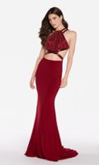 Alyce Paris - 60015 Embellished Two Piece Bodycon Jersey Dress