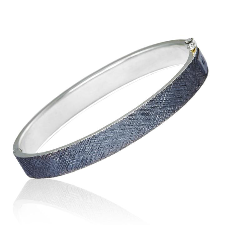 Nina Nguyen Jewelry - Luminous Oxidized Bangle