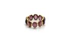 Tresor Collection - Rhodolite Stackable Ring Bands In 18k Yellow Gold