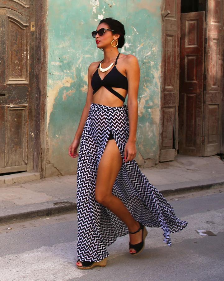 Nicolita Swimwear - Salsa Sheer Wrap Skirt
