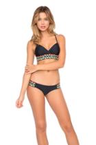 Luli Fama - Ocean Spell Navajo Sides Moderate Bottom In Black (l485621)
