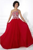 Tiffany Homecoming - One Shoulder Rhinestone Embellished Gown 16089