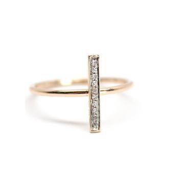 Rachael Ryen - Diamond Bar Ring