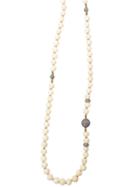 Heather Gardner - Ivory Bead Diamond Necklace