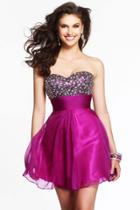 Faviana - 7423 Strapless Sweetheart A-line Dress