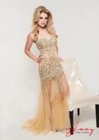 Jasz Couture - 4810 Dress In Gold