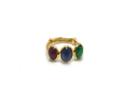 Tresor Collection - Gemstone Stackable Ring Bands In 18k Yellow Gold