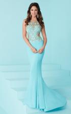 Tiffany Homecoming - Svelte Embellished Long Evening Gown With Cutouts 16252