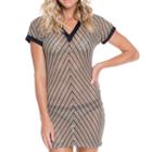 Luli Fama - Vneck Body-con Dress In Black (l469959)