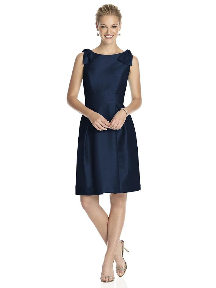 Alfred Sung - D626 Bridesmaid Dress In Midnight