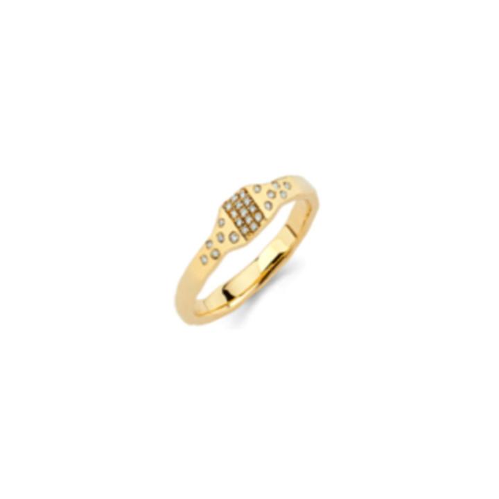 Logan Hollowell - Scattered Rectangular Patch Ring