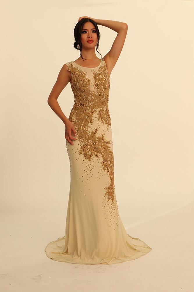 Atria - Ac15417 Beige/gold