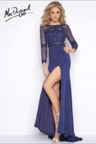 Cassandra Stone - V Neck Gown Style 50395a