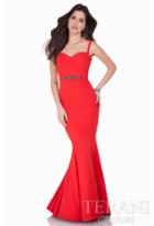 Terani Evening - Sweetheart Jewelled Fit And Flare Evening Gown 1622e1546
