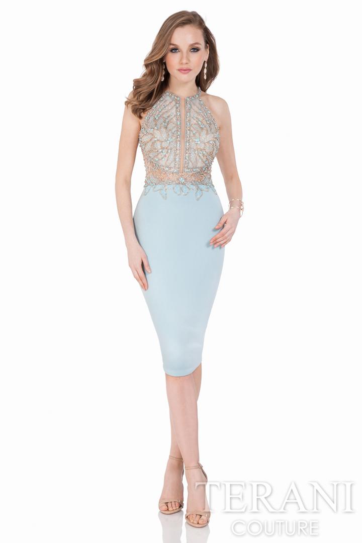 Terani Evening - Glistening Embellished Cocktail Dress 1621c1299