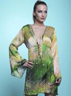 Baccio Couture - Ashley Silk Short Dress