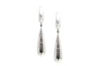 Tresor Collection - Lattice Dangling Briolette Earrings In 18k Wg 4451865092