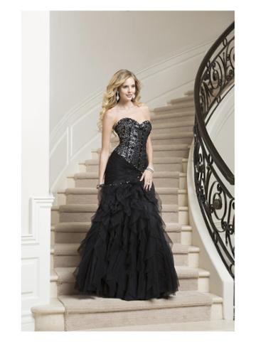 Bg Haute - G3116 Dress In Black