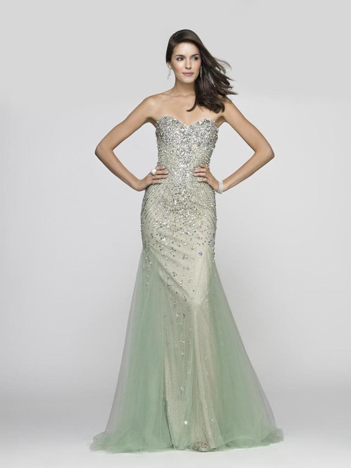 Bg Haute - G3501 Dress In Lime