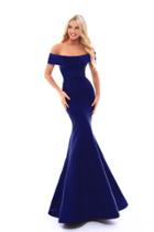 Tarik Ediz - 50242 Fitted Off Shoulder Mermaid Dress