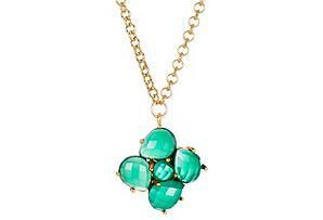 Margaret Elizabeth - Faceted Cluster Necklace