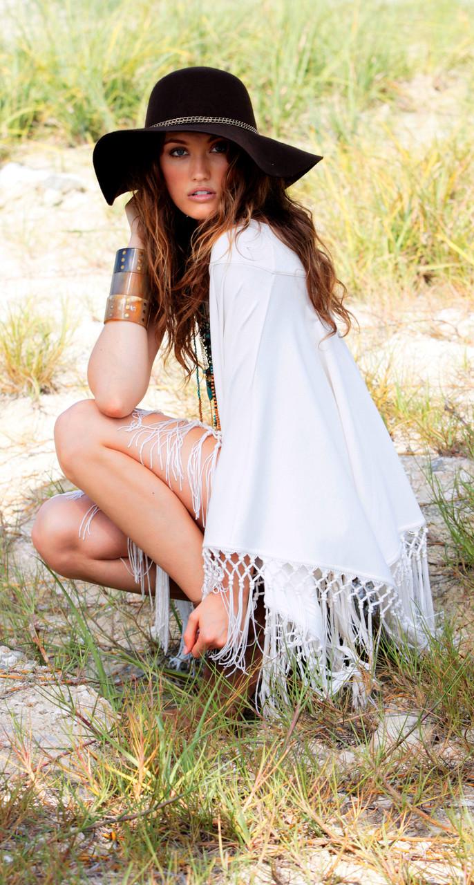 Ramona Larue - Fringe Chapo Poncho