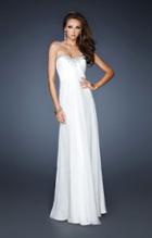 La Femme - 18435 Sweetheart Crystal Embellished Gown