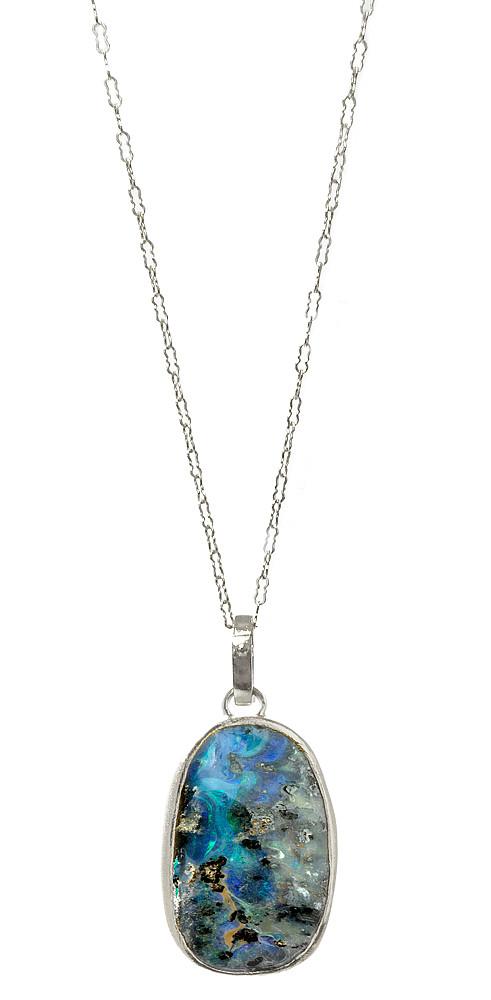 Nina Nguyen Jewelry - Jasmine Opal Silver Necklace