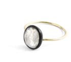 Nina Nguyen Jewelry - Dove Black Oxidized 14k Ring