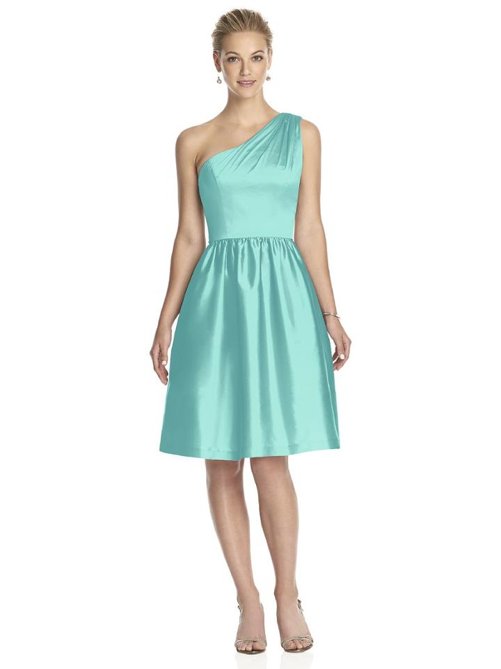 Alfred Sung - D530 Bridesmaid Dress In Coastal