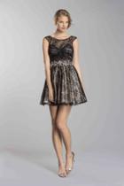 Aspeed - S1320 Embellished Lace A-line Homecoming Dress
