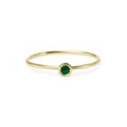 Elizabeth Buenaventura - Emerald Friendship Ring
