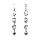 Ashley Schenkein Jewelry - Telluride Gemstone Spike Dangle Earringsãœâ¢ã¥ãš