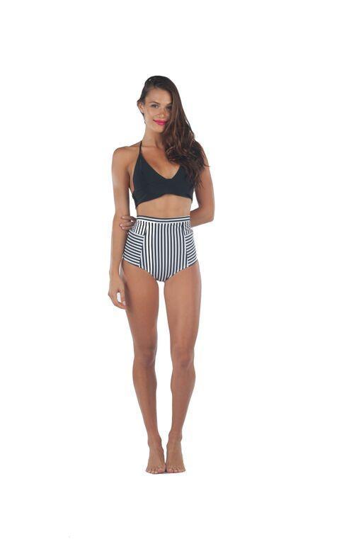 Lolli Swimwear - Push Pop Top In Black