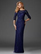 Clarisse - M6424 Embroidered Soutachee Gown