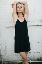 Joah Brown - Free Me Dress/tank In Black