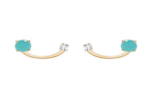 Bonheur Jewelry - Stella Gold Studs