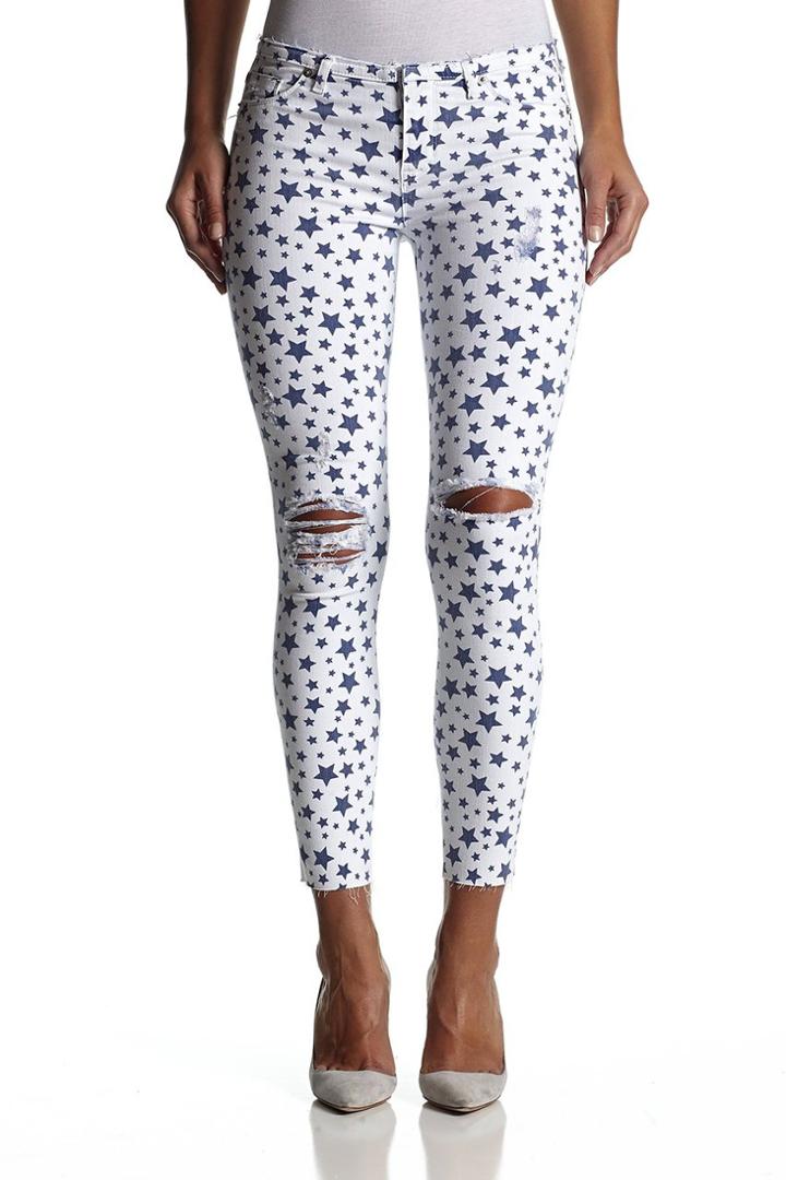 Hudson Jeans - Cwcr407diy Krista Crop Super Skinny In Glimmer