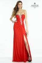 Alyce Paris B'dazzle - 35802 Dress In Red