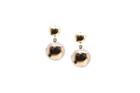 Tresor Collection - 18k Rose Gold Earring With Diamond