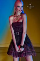 Alyce Paris Homecoming - 3510 Dress In Black Pink