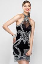 Alyce Paris Claudine - 2571 Dress In Black Silver