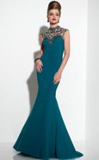 Panoply - 14828 Embellished Stones Trumpet Evening Gown