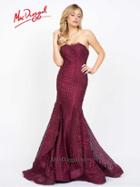 Mac Duggal Couture - 79068 D Bustier Gown In Blackberry